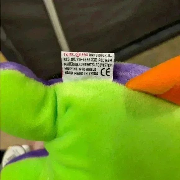 Lot Of 2 Large Beanie Babies- Snap And Misty 1996 - Picture 8 of 10